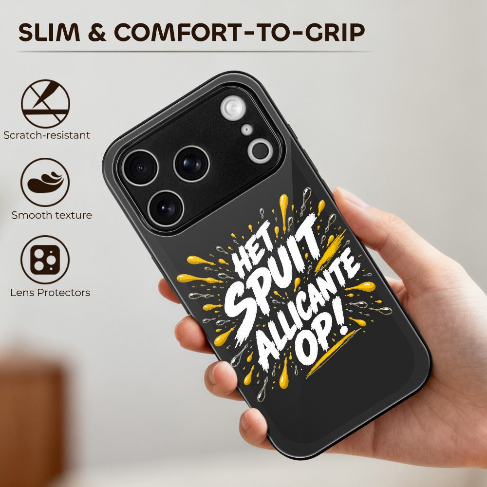 Glazen telefoonhoesje voor Apple iPhone 17 serie