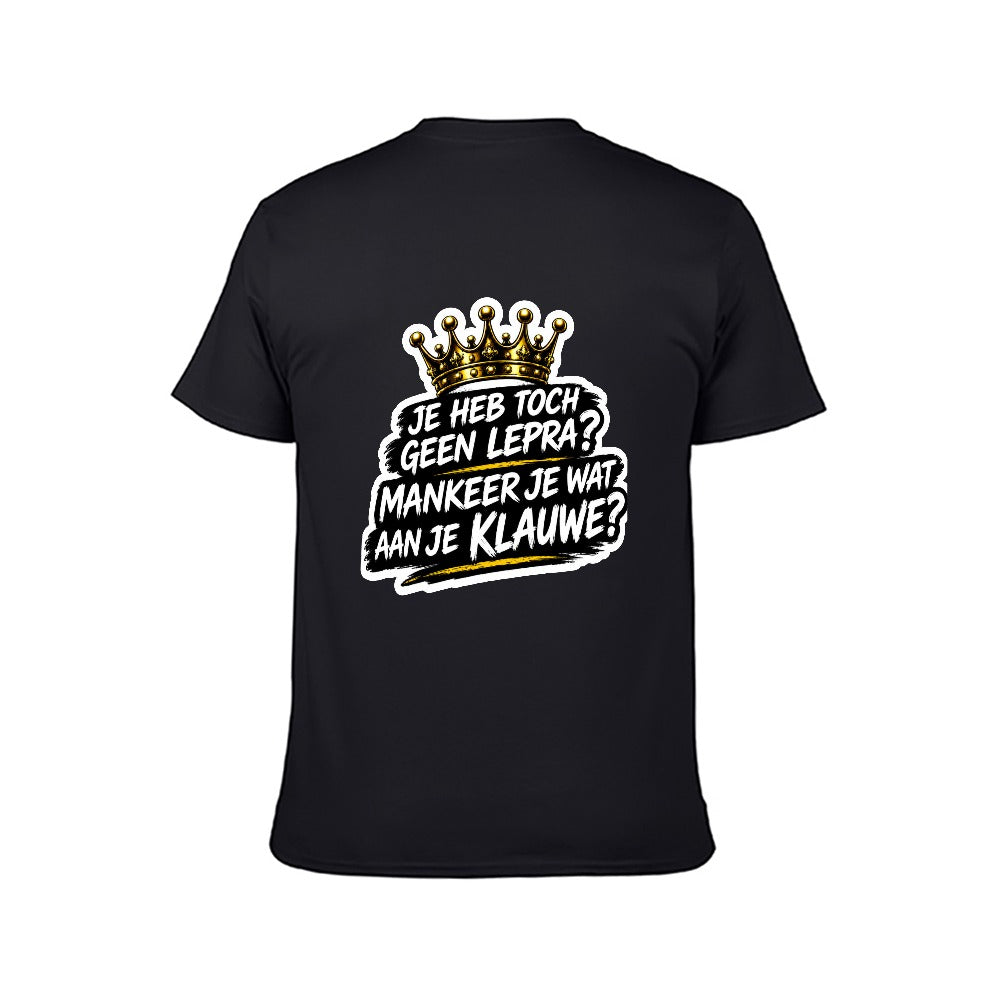 Nieuw heren T-shirt met korte mouwen