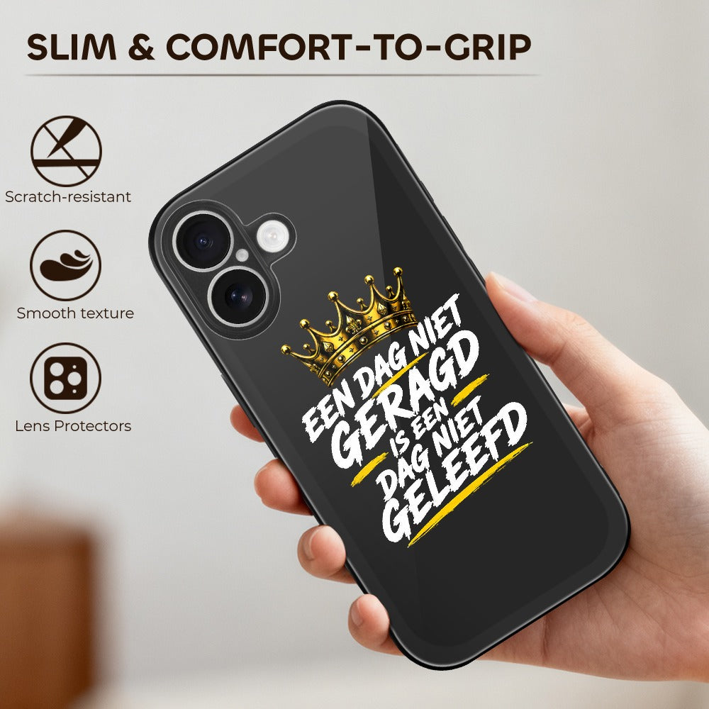 Glazen telefoonhoesje voor Apple iPhone 17 serie