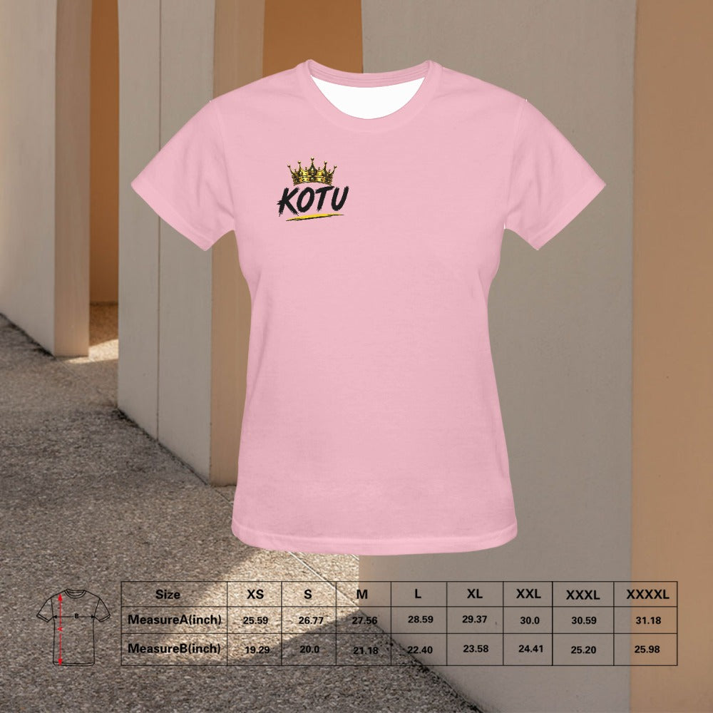 Dames T-shirt met All-Over Print
