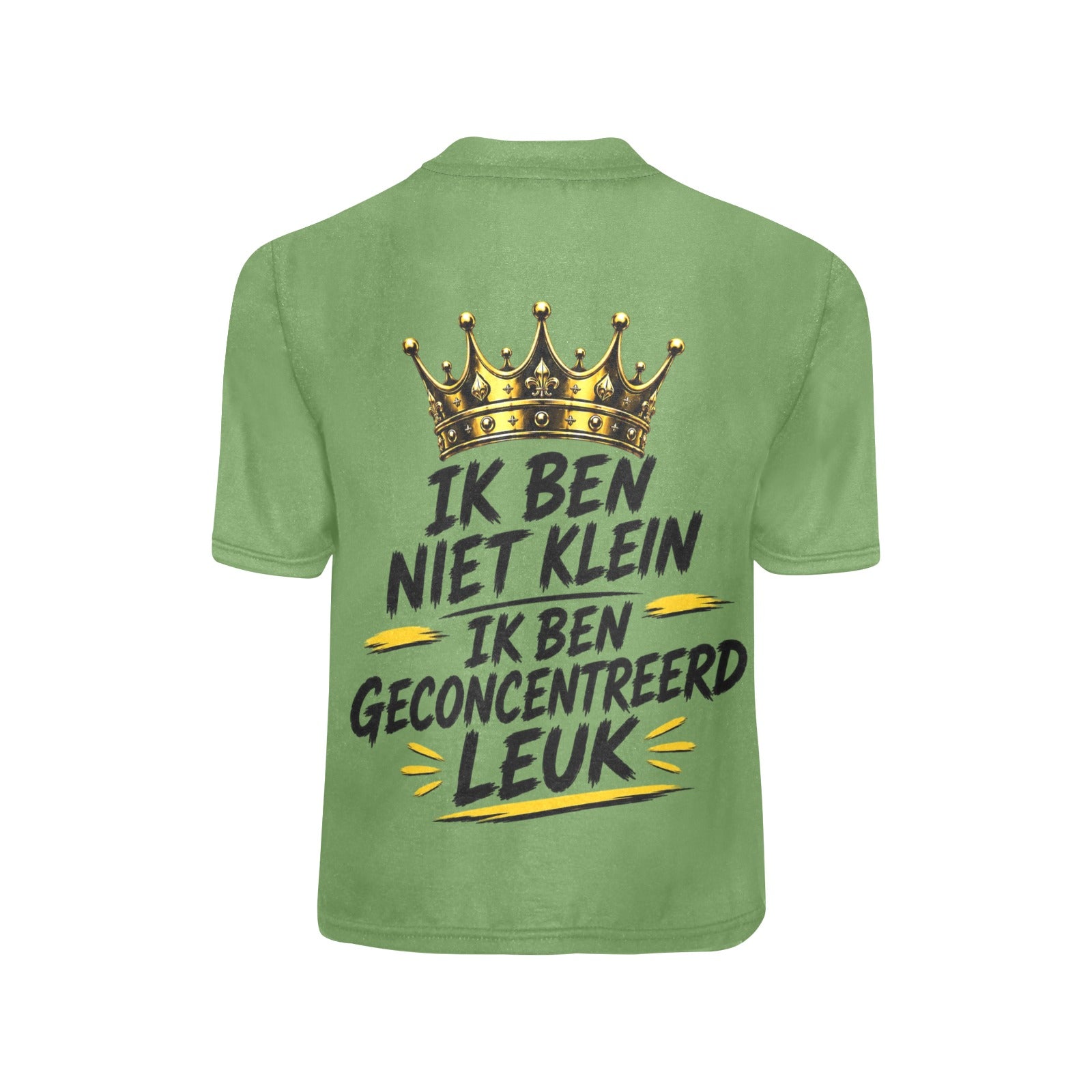 Meisjes All-Over Print Ronde Hals T-Shirt (T40-2)