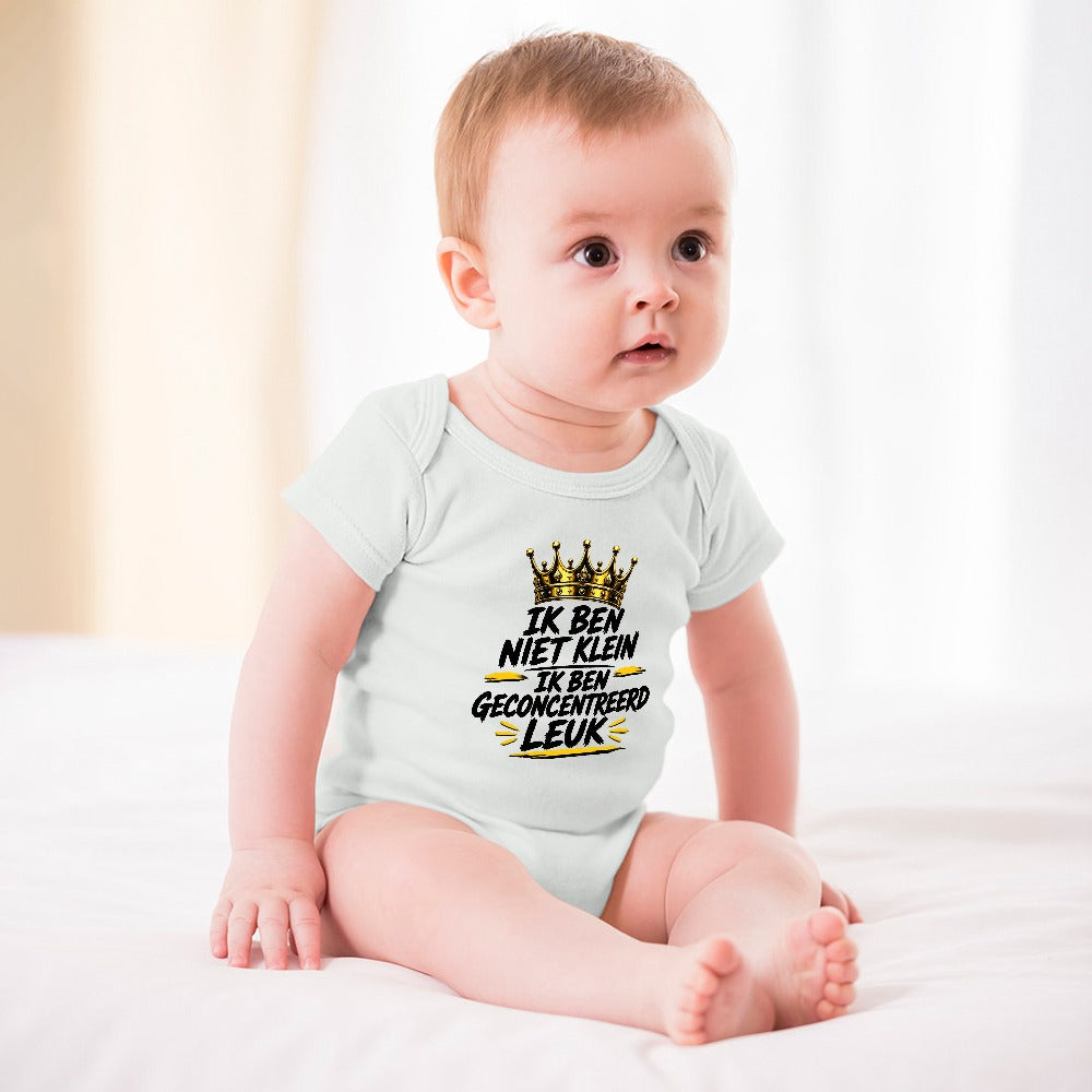 Korte Mouw Baby Rompertje