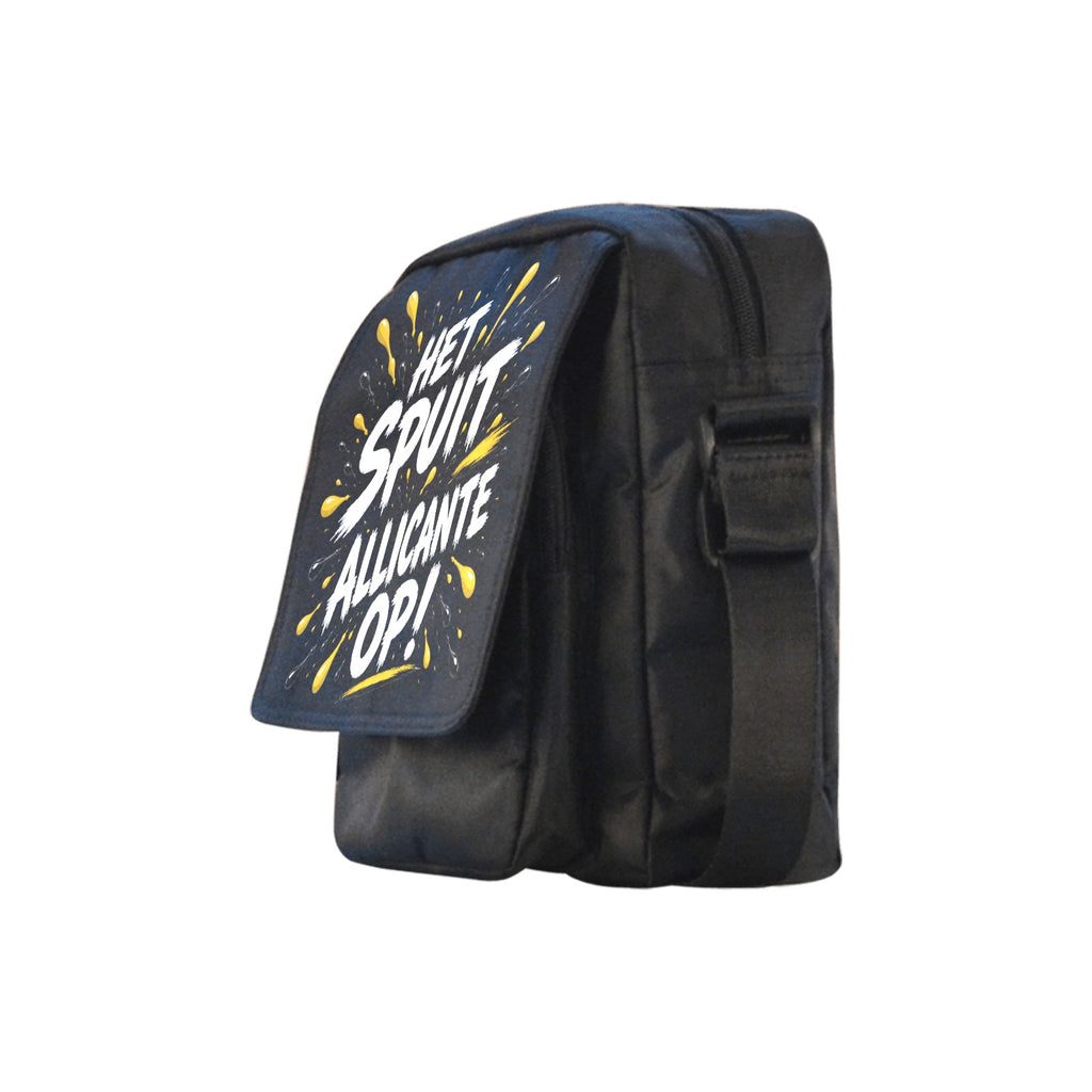 Gepersonaliseerde crossbody tas van nylon