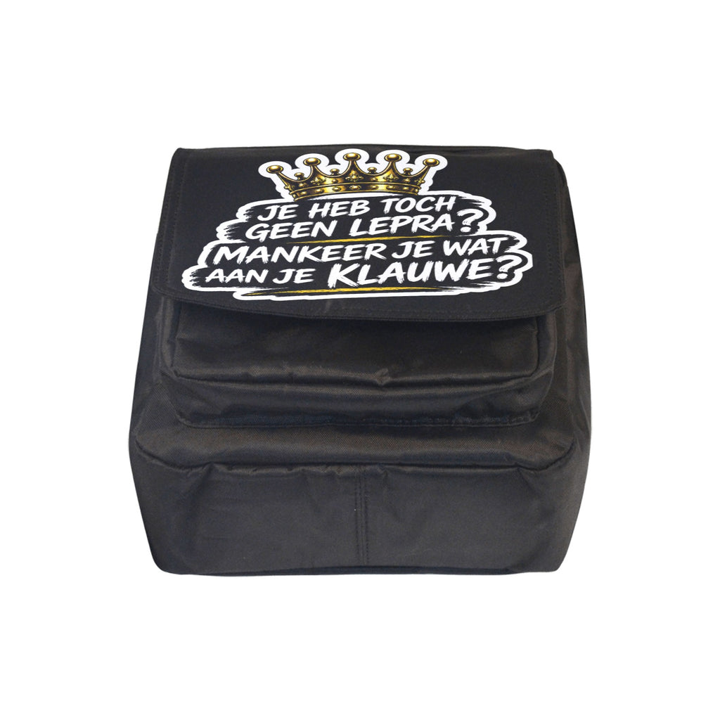 Gepersonaliseerde crossbody tas van nylon