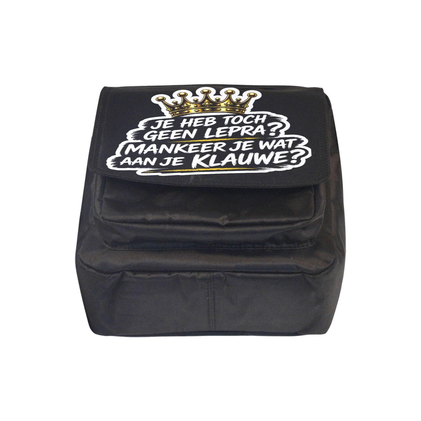 Gepersonaliseerde crossbody tas van nylon