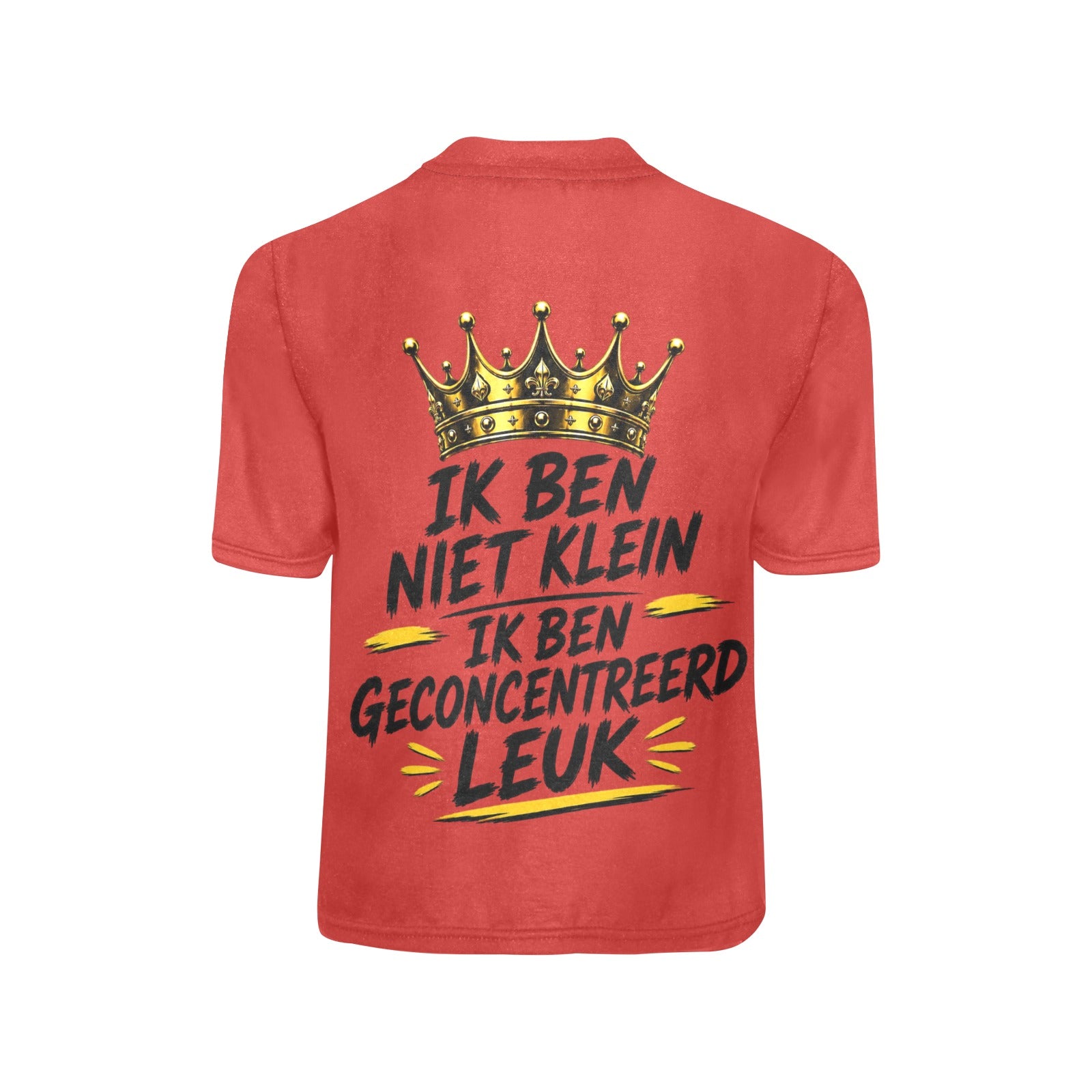Meisjes All-Over Print Ronde Hals T-Shirt (T40-2)