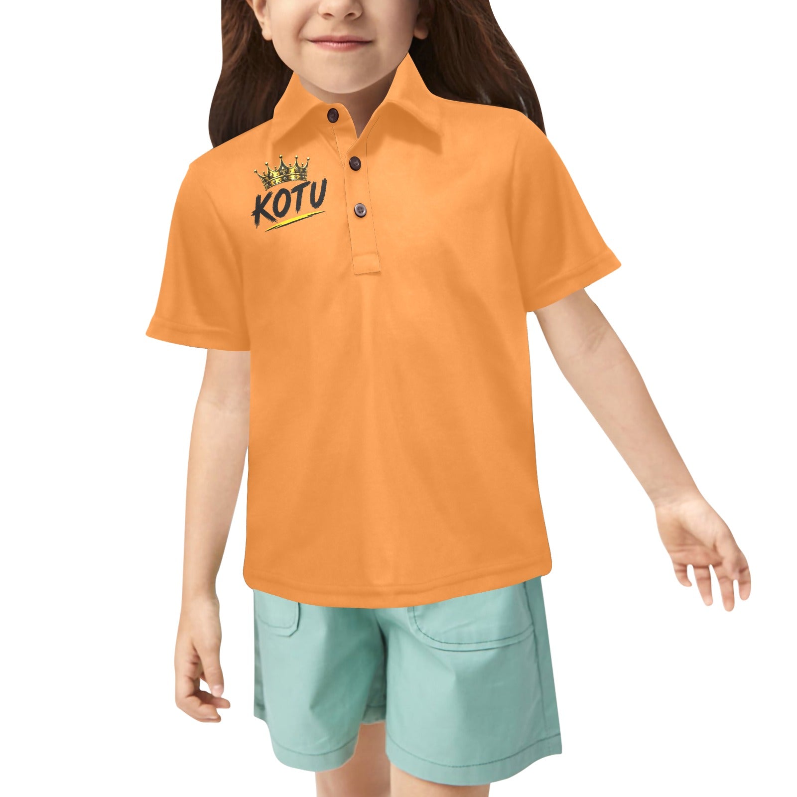 Meisjes Poloshirt T55