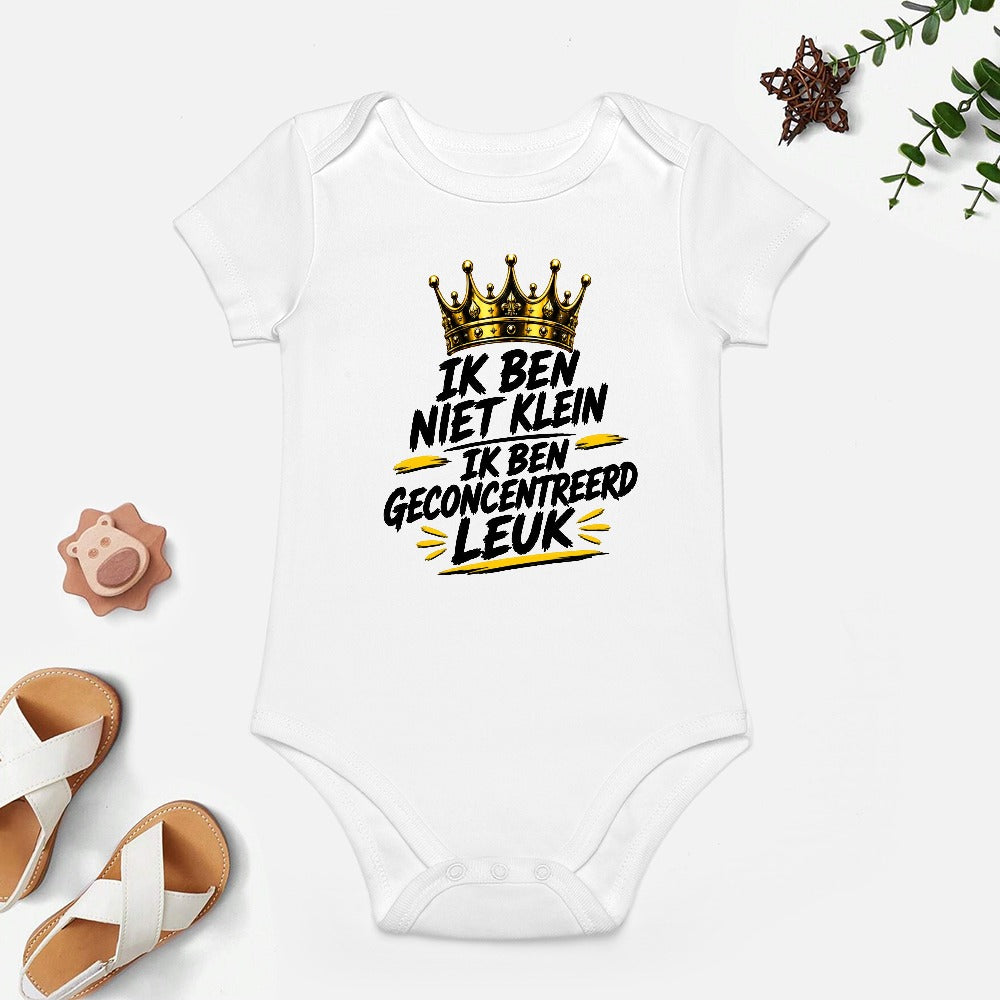 Korte Mouw Baby Rompertje