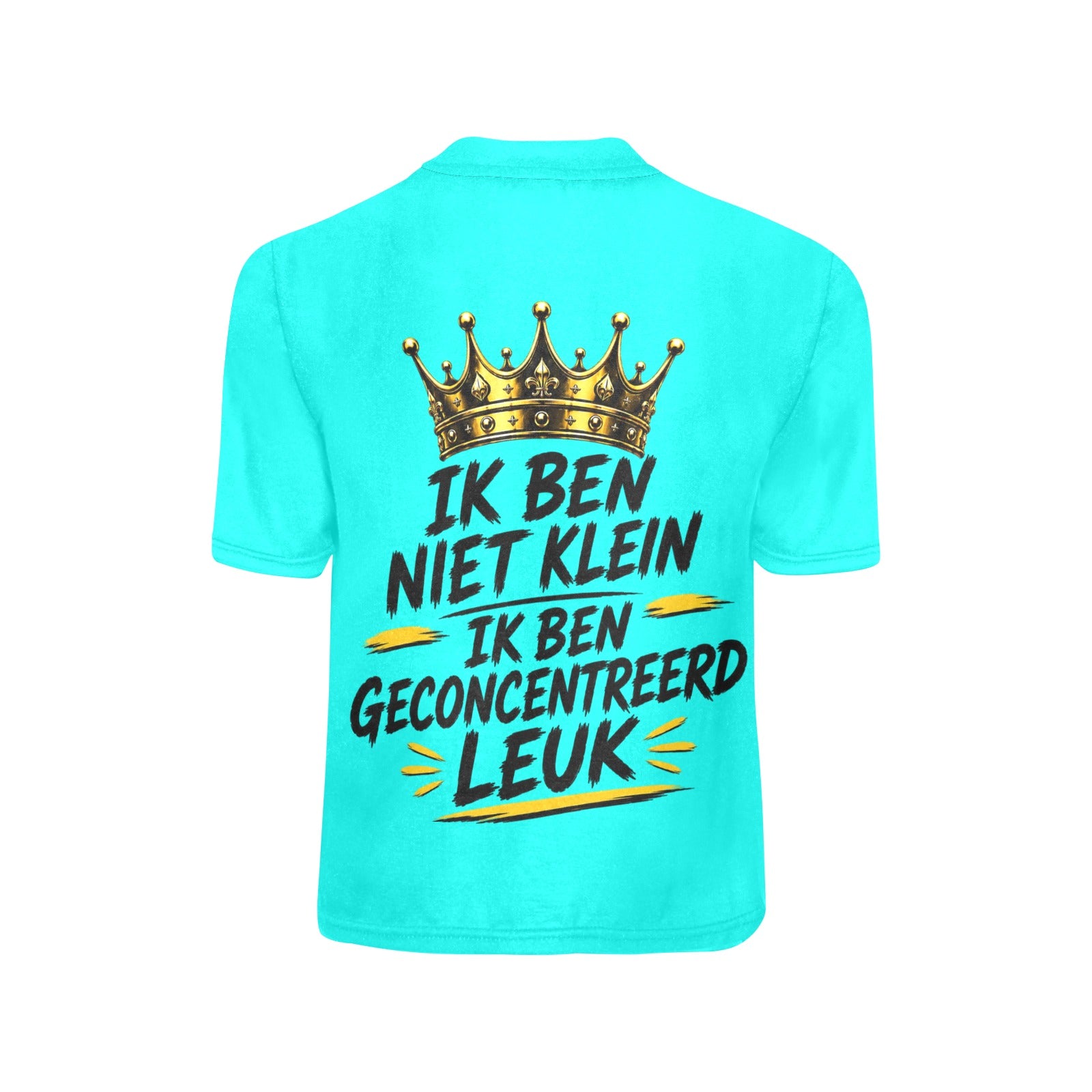 Meisjes All-Over Print Ronde Hals T-Shirt (T40-2)
