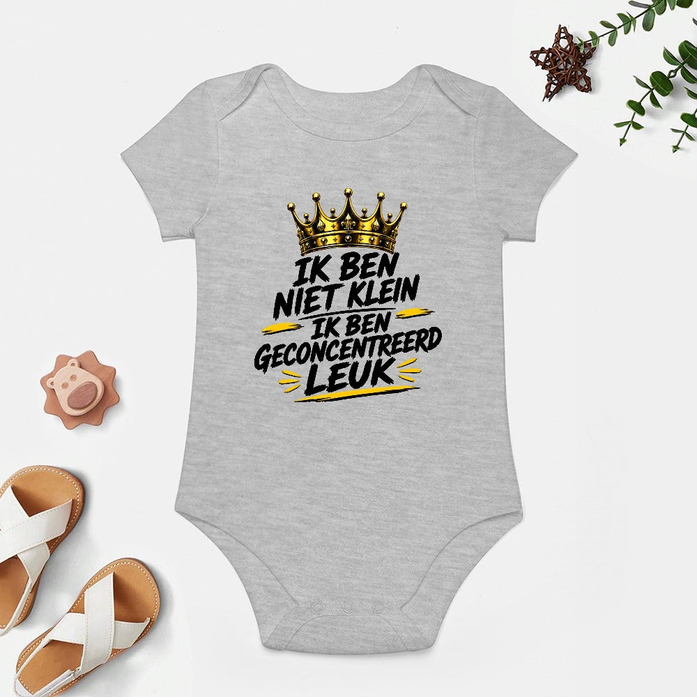 Korte Mouw Baby Rompertje