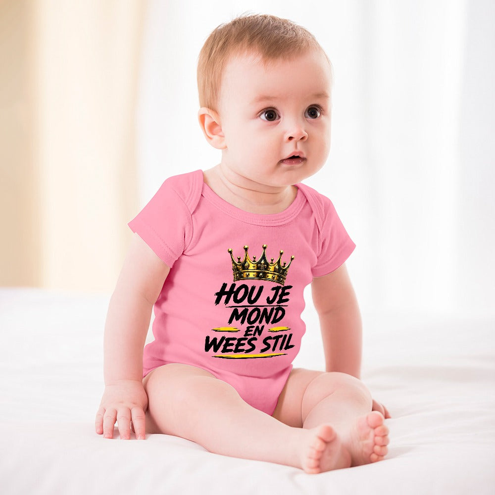 Korte Mouw Baby Rompertje