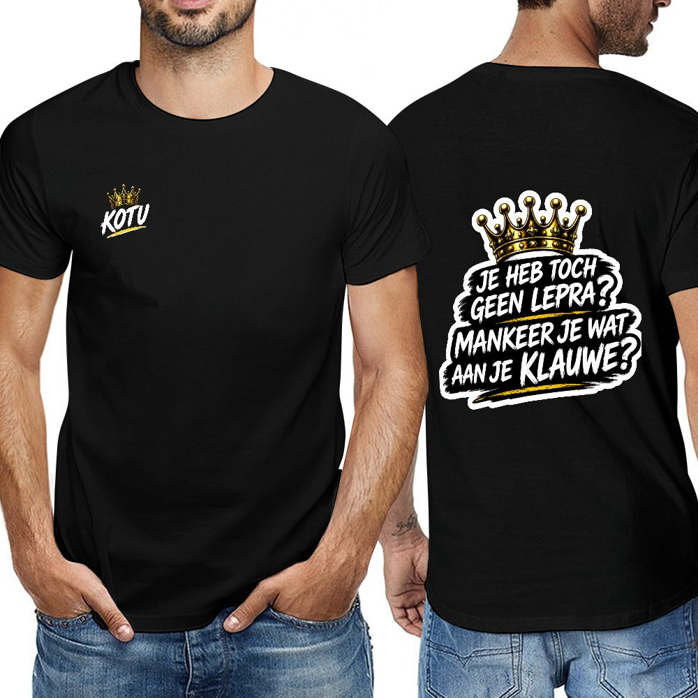 Nieuw heren T-shirt met korte mouwen