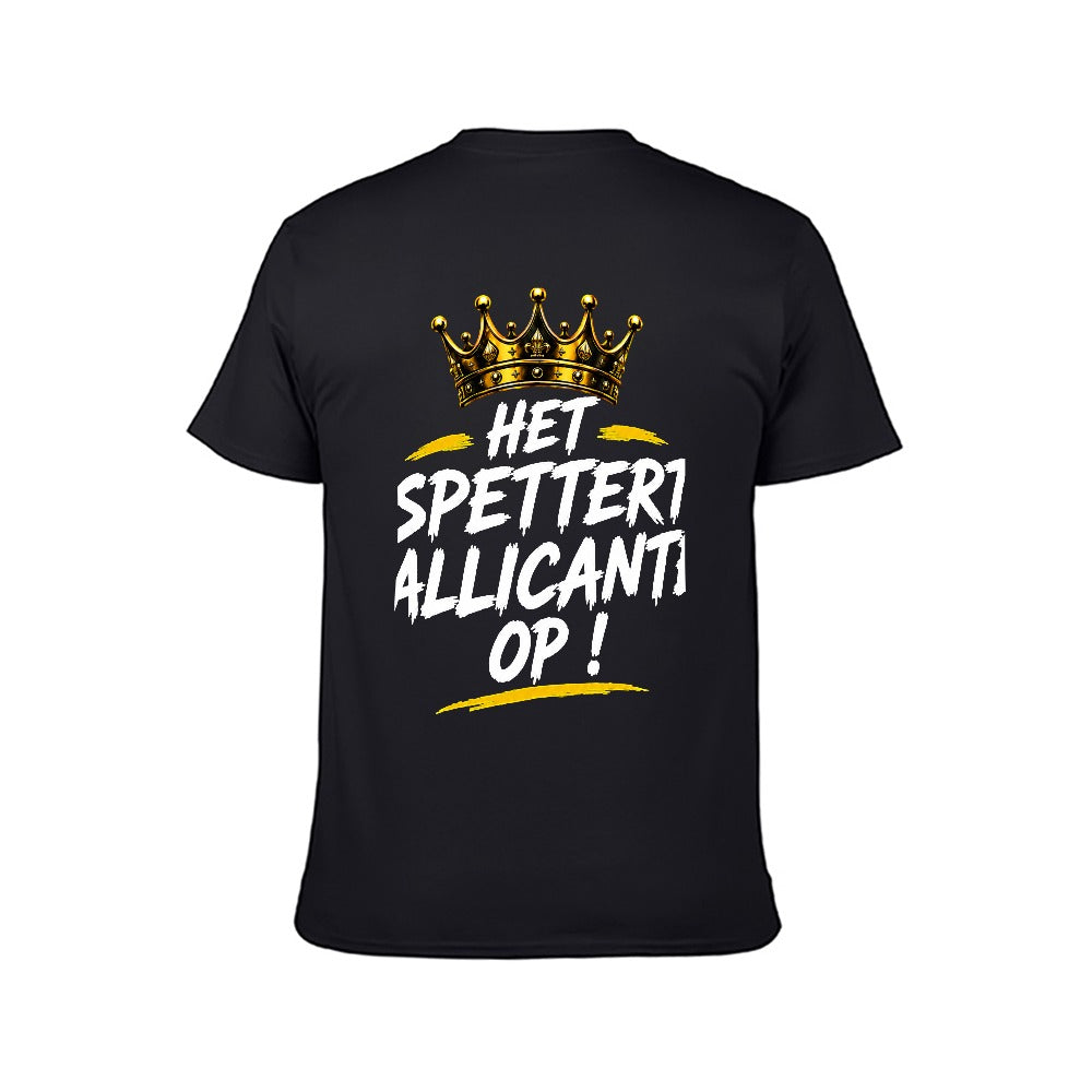 Nieuw heren T-shirt met korte mouwen