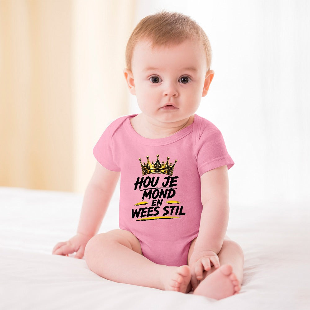 Korte Mouw Baby Rompertje
