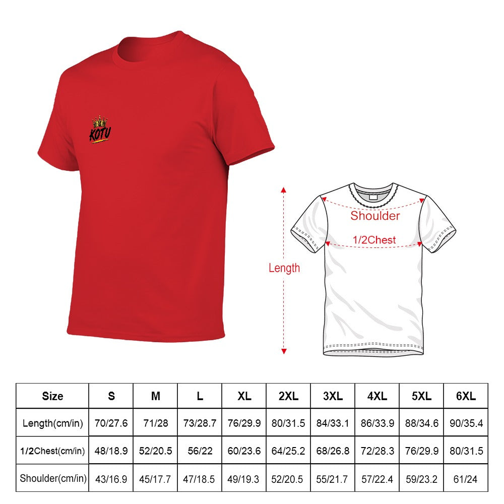 Nieuw 150 g Heren T-shirt met Korte Mouwen