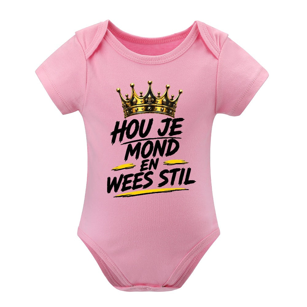 Korte Mouw Baby Rompertje