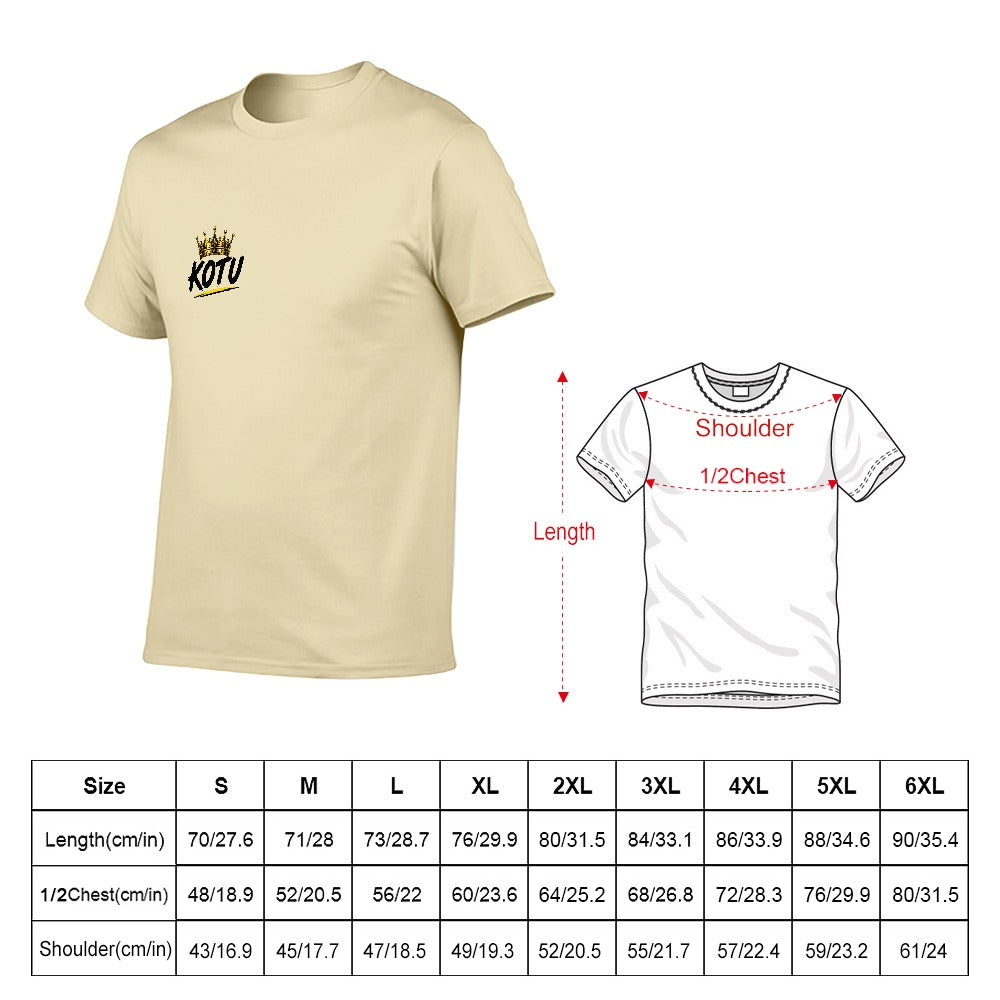 Nieuw 150 g Heren T-shirt met Korte Mouwen