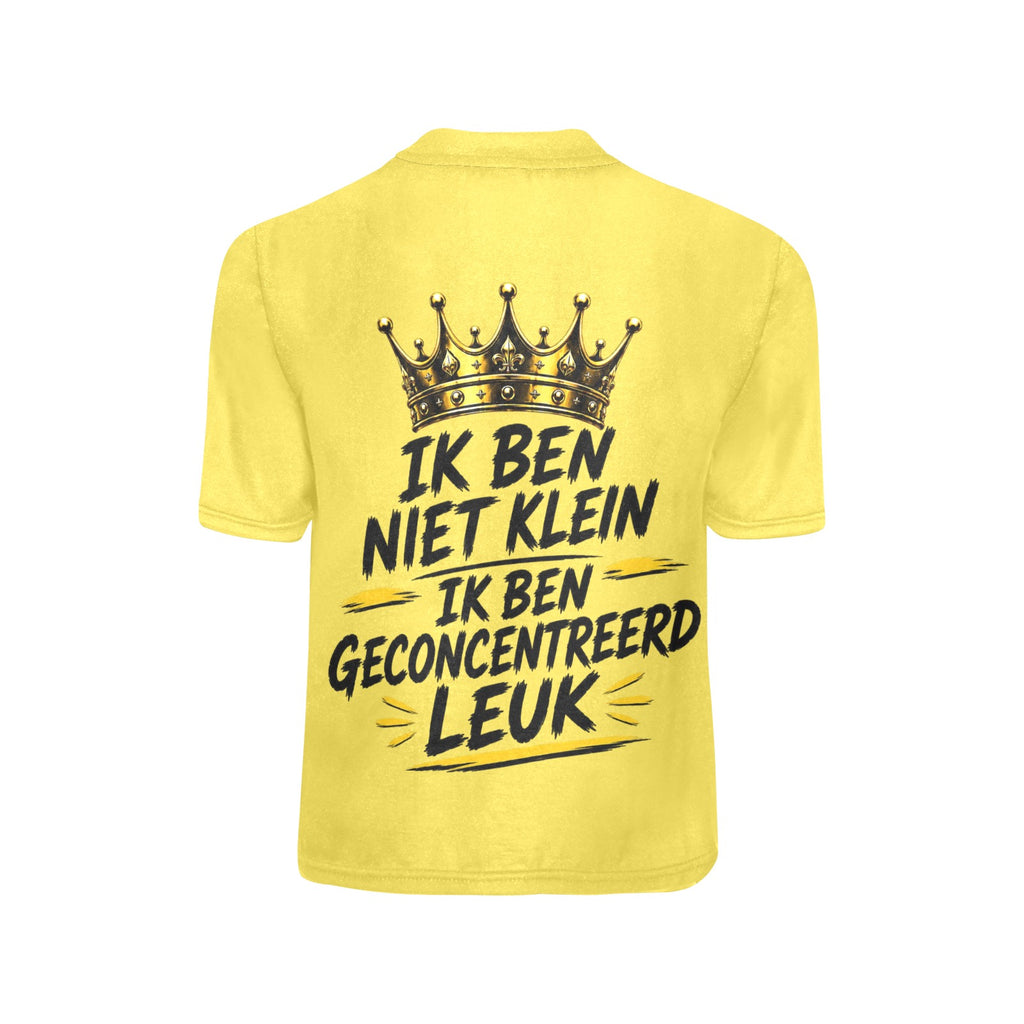 Meisjes All-Over Print Ronde Hals T-Shirt (T40-2)