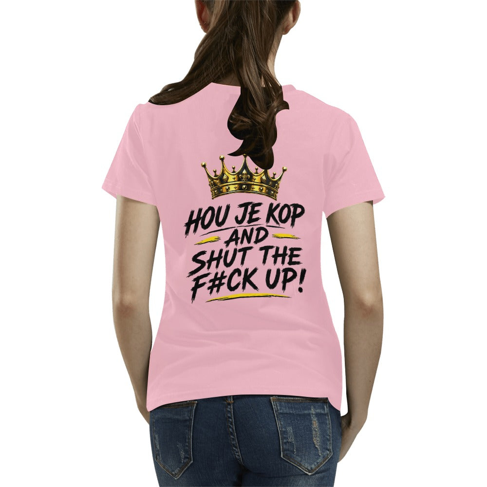 Dames T-shirt met All-Over Print
